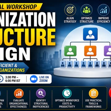 Cover Image for ORGANISATION STRUCTURE DESIGN WORKSHOP