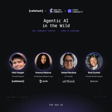 Cover Image for Agentic AI in the Wild - Callstack & Qodo Dev Community & Codex Community in Boston
