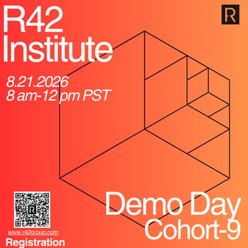 Cover Image for R42 Institute Demo Day Cohort-9