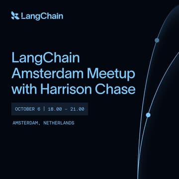 Cover Image for LangChain Amsterdam Meetup with Harrison Chase