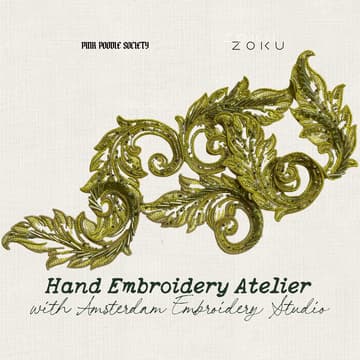 Cover Image for Amsterdam | Hand Embroidery Atelier with Amsterdam Embroidery Studio