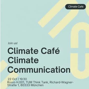 Cover Image for Climate Café: Climate Communication