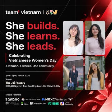 Cover Image for Team1 Vietnam: She Builds #1