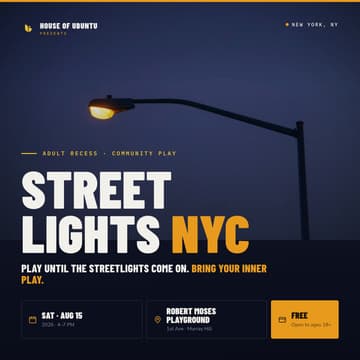 Cover Image for Street Lights NYC