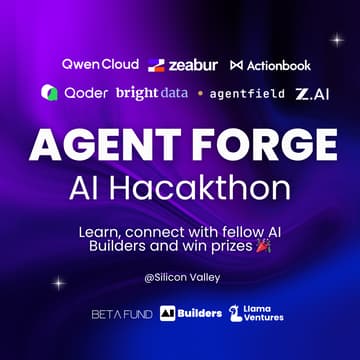 Cover Image for Agent Forge AI Hackathon