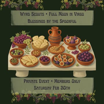 Cover Image for Private Wyrd Scouts Event • Full Moon in Virgo • Blessings by the Spoonful