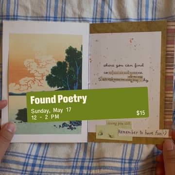 Cover Image for Found Poetry