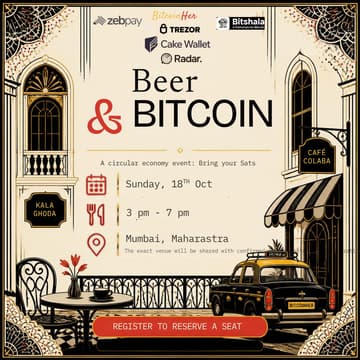 Cover Image for Beer & Bitcoin by BitcoinHer