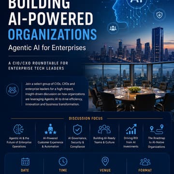 Cover Image for Closed CXO Roundtable : Agentic AI