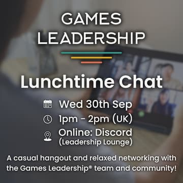 Cover Image for Lunchtime Chat with Games Leadership® (September)