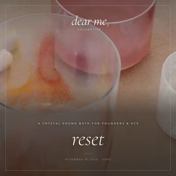 Cover Image for dear me, reset