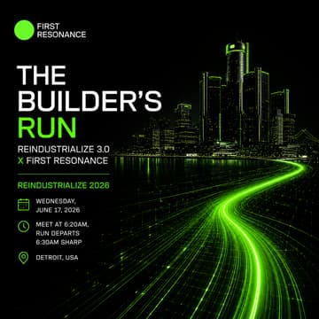 Cover Image for The Builder's Run, Reindustrialize 3.0 x First Resonance
