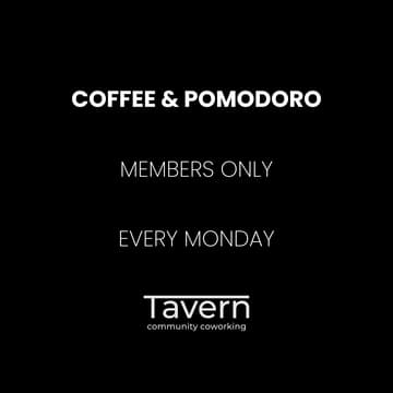 Cover Image for Coffee and Pomodoro (members only)