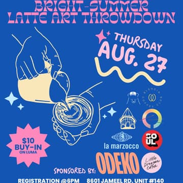 Cover Image for Bright-Summer Latte Art Throwdown