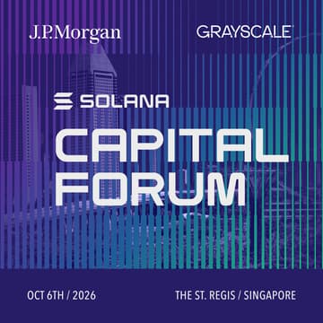 Cover Image for Solana Capital Forum Singapore