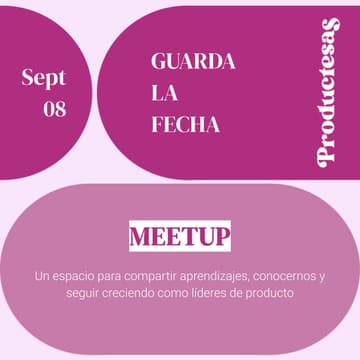 Cover Image for ✨ Meet Up Septiembre: Speed Networking