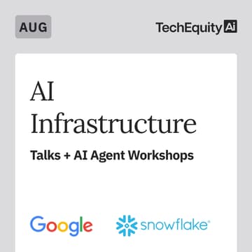 Cover Image for AI Infrastructure: Talks + AI Agent Workshops