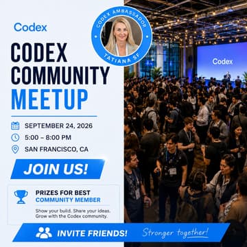 Cover Image for ☕️ Codex Community Meetup-San Francisco #10