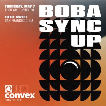 Cover Image for Convex Boba Sync-Up @ Little Sweet