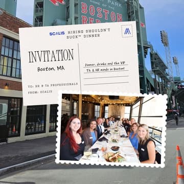 Cover Image for Hiring Shouldn't Suck™ Dinner (Boston - 9/9/26)