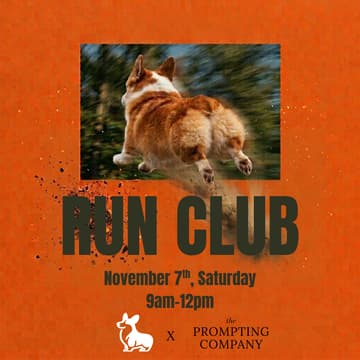 Cover Image for Corgi x The Prompting Company Run Club