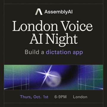 Cover Image for London Voice AI Meetup: Build your own voice app
