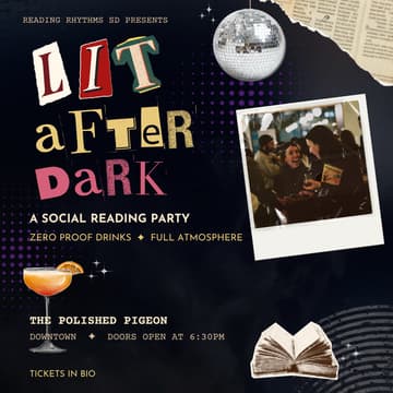 Cover Image for Lit After Dark: A Social Reading Party
