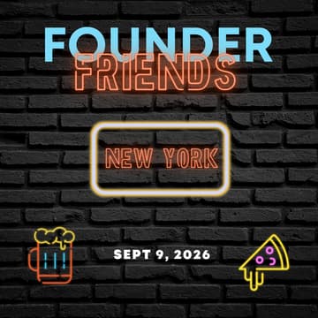 Cover Image for (TENTATIVE) Founder Friends New York