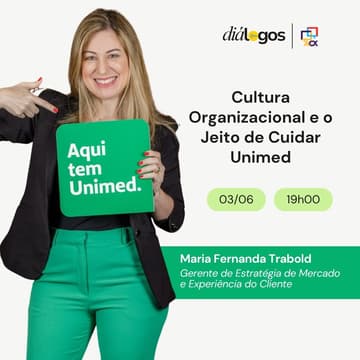Cover Image for Diálogos | ACX Ep. #19 - Cultura Organizacional e o Jeito de Cuidar Unimed