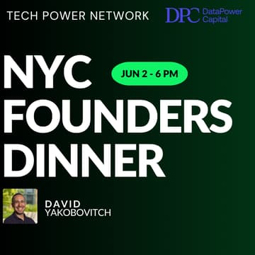 Cover Image for NYC Founders Dinner, NYC Tech Week Edition