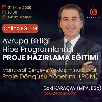 Cover Image for AVRUPA BİRLİĞİ HİBE PROGRAMLARINA PROJE HAZIRLAMA EĞİTİMİ