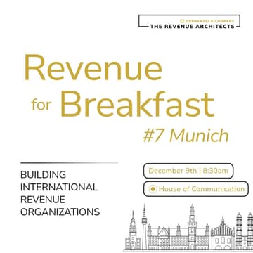 Cover Image for Revenue for Breakfast #7 Munich - Building International Revenue Organizations