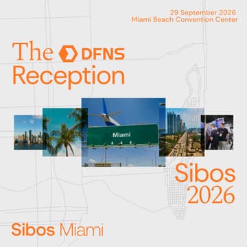Cover Image for The DFNS Reception at Sibos