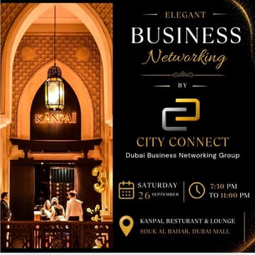 Cover Image for 🆕 Elegant Business Networking @ Classy Japanese Venue 🇯🇵 ✨ With Valuable Prizes by Raffle Draw 🎁