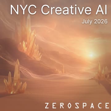 Cover Image for NYC Creative AI July Forum (formerly ComfyUI NYC)