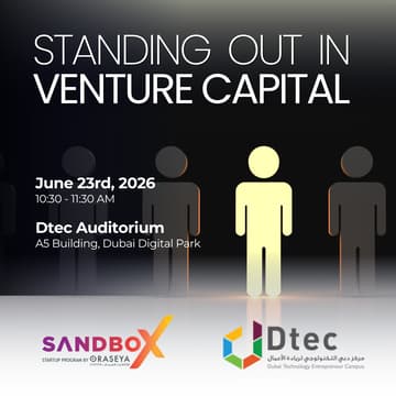 Cover Image for Dtec x Oraseya Capital: Standing Out in Venture Capital (Exclusive for Dtec Startups)