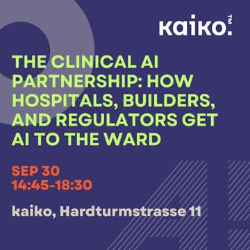 Cover Image for The Clinical AI Partnership: How Hospitals, Builders, and Regulators Get AI to the Ward