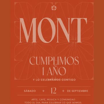 Cover Image for Mont Aniversario - 1 año