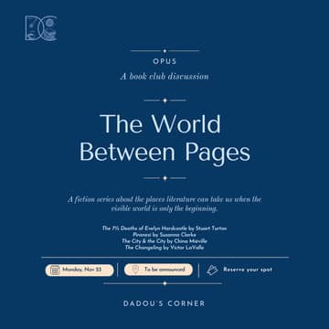 Cover Image for Opus: The World Between Pages