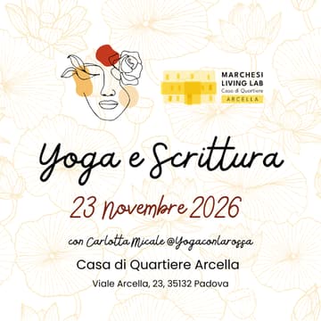 Cover Image for Yoga e Scrittura Terapeutica @ Casa di Quartiere Arcella
