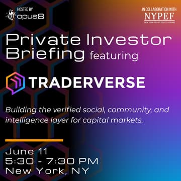 Cover Image for Traderverse Private Investor Briefing - NYC