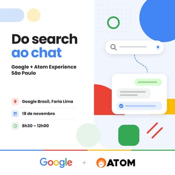Cover Image for GOOGLE + ATOM EXPERIENCE - Do search ao chat