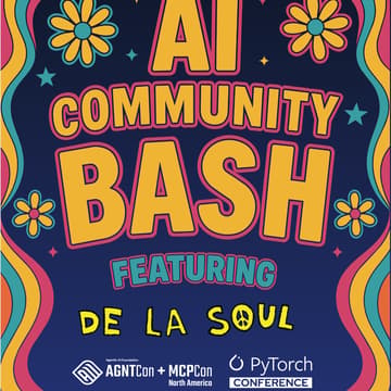 Cover Image for AI Community Bash featuring DE LA SOUL