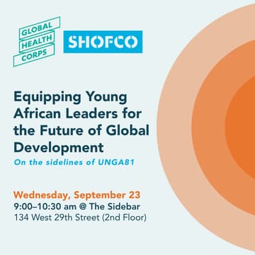 Cover Image for Equipping young African leaders for the future of global development
