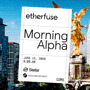 Cover Image for Morning Alpha w/ Etherfuse + Stellar + Highland Security