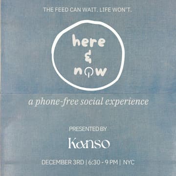 Cover Image for Here & Now: A Phone-Free Experience (NYC)