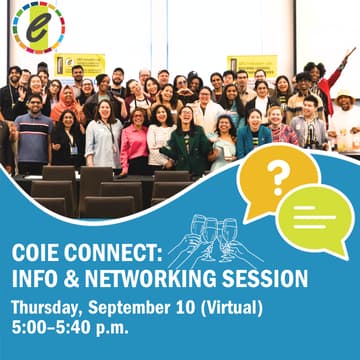 Cover Image for COIE Connect: Info & Networking Session (virtual)