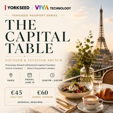 Cover Image for Yorkseed Passport Series | The Capital Table Lunch