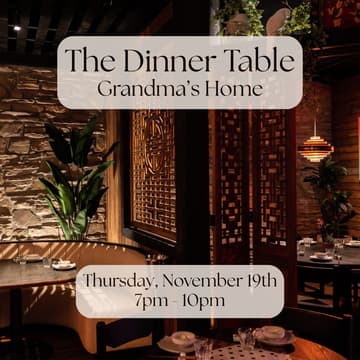Cover Image for The Dinner Table at Grandma's Home (Flatiron)