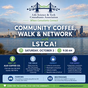 Cover Image for Community Coffee, Walk & Network with LSTCA!